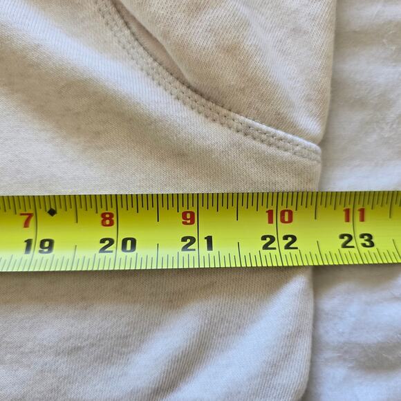 Nike NSW DNA Stacked Rainbow Swoosh Cropped Hoodie Gray White Womens M - Picture 6 of 7